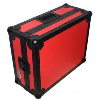 ProX Universal 1200 Style Turntable case Red on Black
