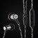 V-MODA Forza Metallo In-Ear Sports Headphones for Android, Gunmetal Black, High-Resolution Audio (FRZM-A-GUNBK)