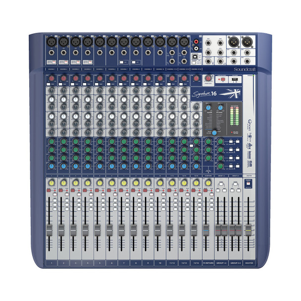 Soundcraft Signature 16 Compact Analogue Mixing Console