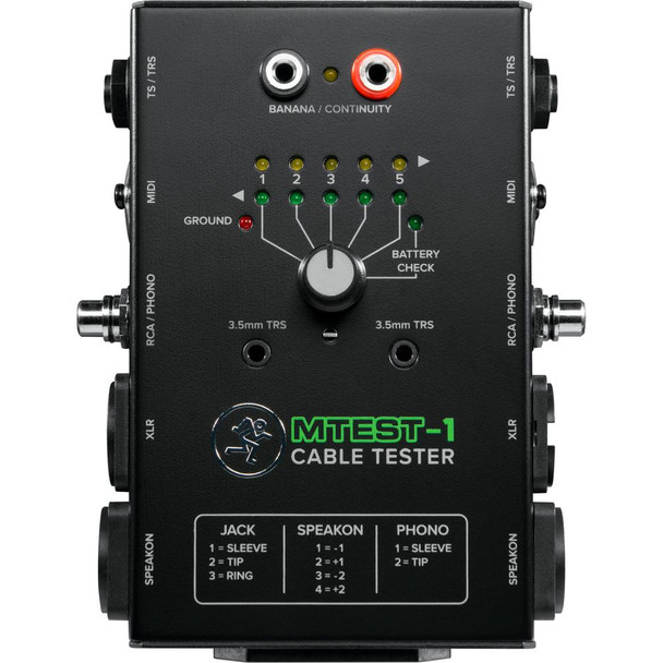 Mackie MTest-1  Cable Tester