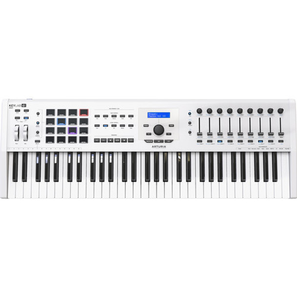 Arturia Arturia KeyLab MKII 61 Professional MIDI Controller and Software (White)