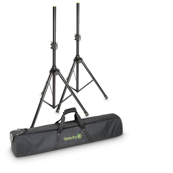 Gravity GSS5211BSET1 - Set Of 2 Speaker Stands With Bag