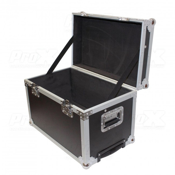 ProX Roll-away Utility Case W-Retractable Handle and Low-Profile Recessed Wheels 17" x 24.5" x 15" 2.2 Cu.Ft.