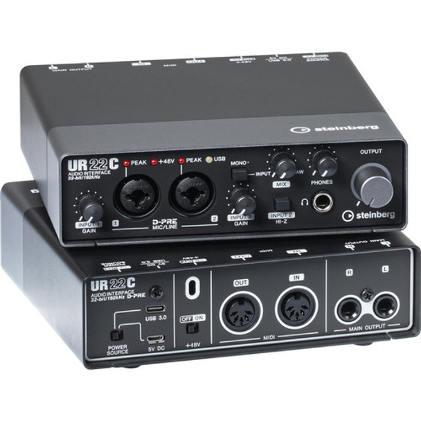 Steinberg UR22C 2x2 USB Gen 3.1 Audio Interface