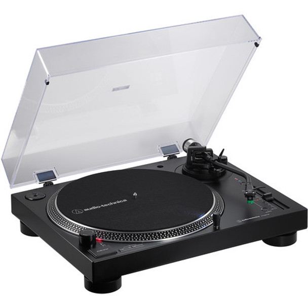 Audio-Technica AT-LP120XBT-USB Stereo Turntable with USB and Bluetooth (Black)