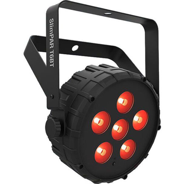 Chauvet DJ CHAUVET DJ SlimPAR T6BT Tri-Color LED Wash PAR with Bluetooth (RGB)