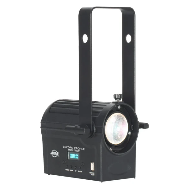 ADJ ENC176 Encore Profile Mini WW LED Profile Light – 35W Warm White with Wired Digital Communication Network (ENC176)
