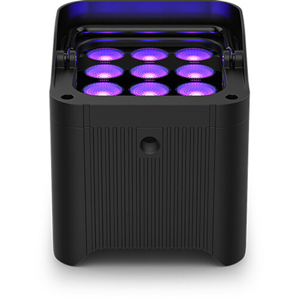 Chauvet DJ CHAUVET DJ Freedom Par H9 IP X4 Battery-Powered IP54 RGBAW+UV LED PAR Kit with Bag, Remote, and Multi-Charger (4-Pack)