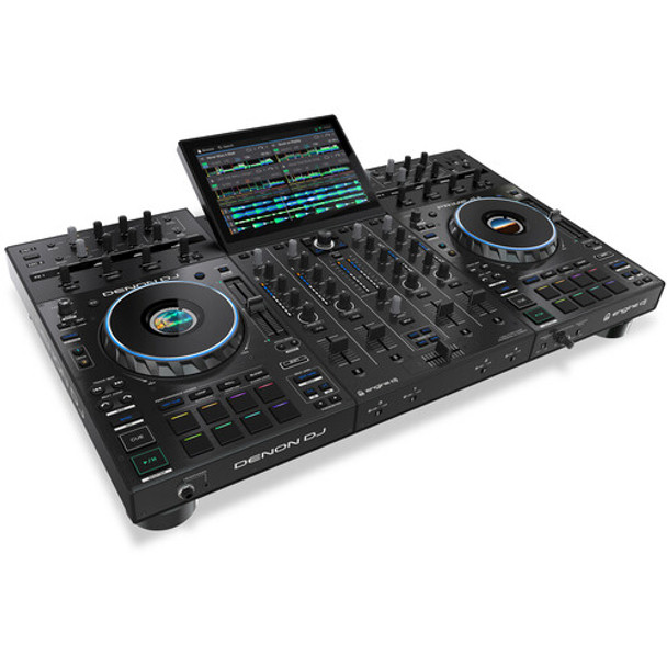 Denon DJ Prime 4+ Standalone 4-Deck DJ Controller with Amazon Music
