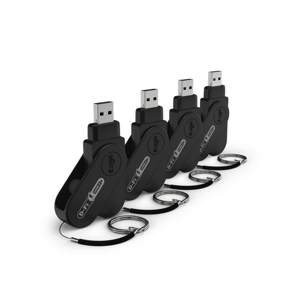 Chauvet DJ DFIUSB2X4  D-Fi USB 2 Wireless DMX Transceiver - 4-pack