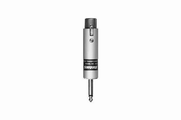 Transformer; Low Z, Female XLR to High Z 1/4" Phone Plug