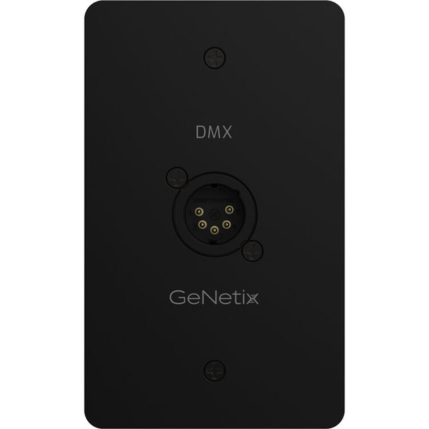 Chauvet Professional, GeNetix DMX Passthrough Wall Plate (Single-Port, Male Connector) (GENETIXDMXWALLSMUS)