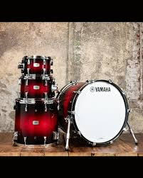 Yamaha PHXK8F30BCS PHX Series Pre-Configured Drum Kit - Black Cherry Sunburst - 3-Piece - No Mount