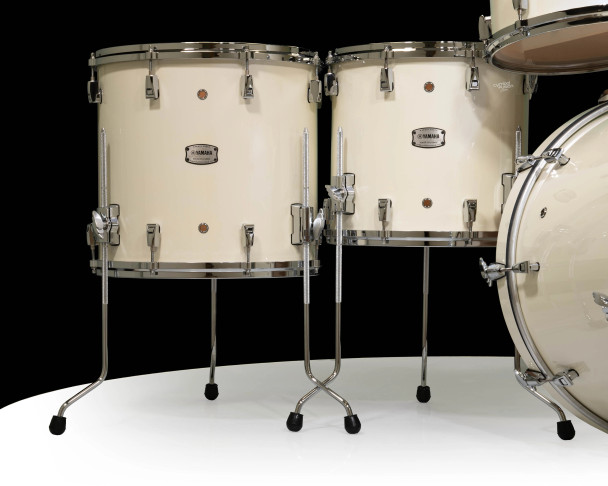 Yamaha PHXK8F30PWH PHX Series Pre-Configured Drum Kit - Polar White - 3-Piece - No Mount (PHXB-1814M, PHXT-1208M, PHXF-1413M, TH-945B)