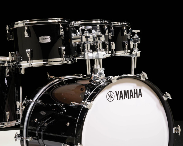 Yamaha, Matte Black PHX Maple Tom 14x12, PHXT-1412MMB