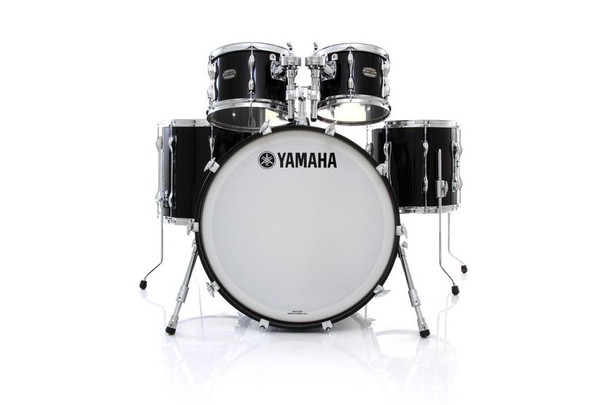 Yamaha, RC2F50JSOB Solid Black Recording Custom, 5-Piece Drum Shell Set