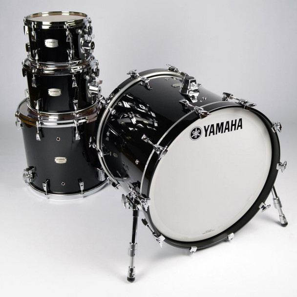 YAMAHA, RC2JF30JSOB Recording Custom 3PC Bebop Shell Pack, Solid Black