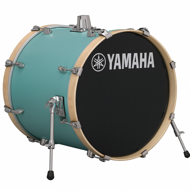 Yamaha, SBB-2017MSG Matte Surf Green, 20x17 SCB Bass Drum