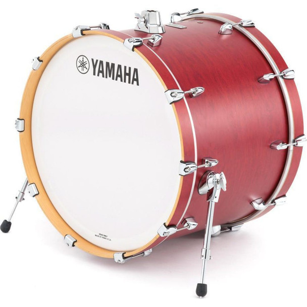 Yamaha, TMB-2216CAS Tour Custom Bass Drum 22x16 Candy Apple Satin, TMB-2216CAS