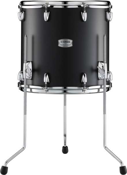 YAMAHA, TMF-1615LCS Tour Custom Floor Tom, 16x15 Licorice Satin