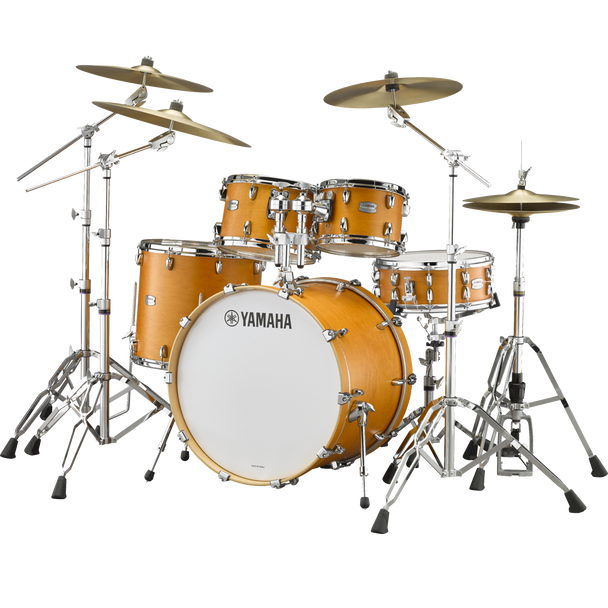 Yamaha, Tour Custom 5-Piece Drum Set with Matching Snare, TMP2F56CRS