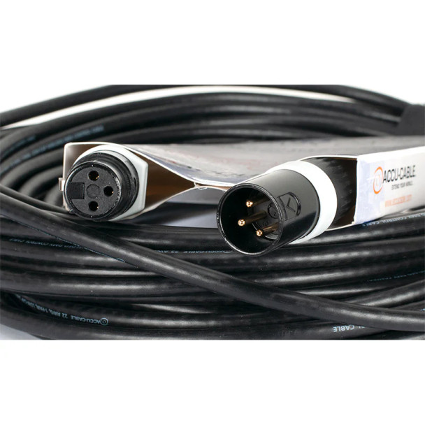 ADJ 50 FOOT, 3 PIN, PRO, DMX CABLE. PVC JACK
