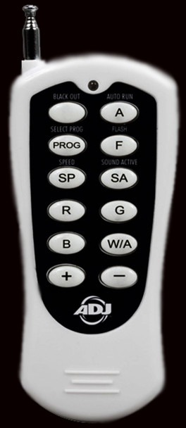 ADJ RFC Wireless Remote Control for Compatible ADJ Fixtures