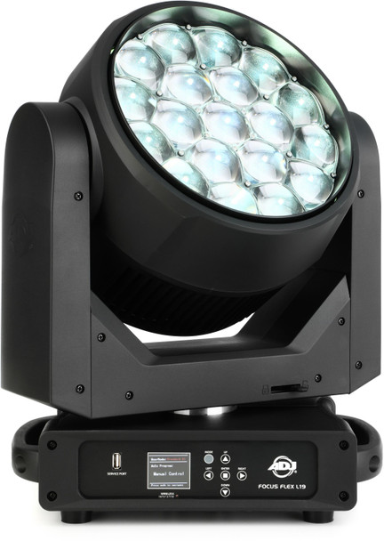 ADJ Focus Flex L19 760-watt LED Moving-Head Wash Fixture