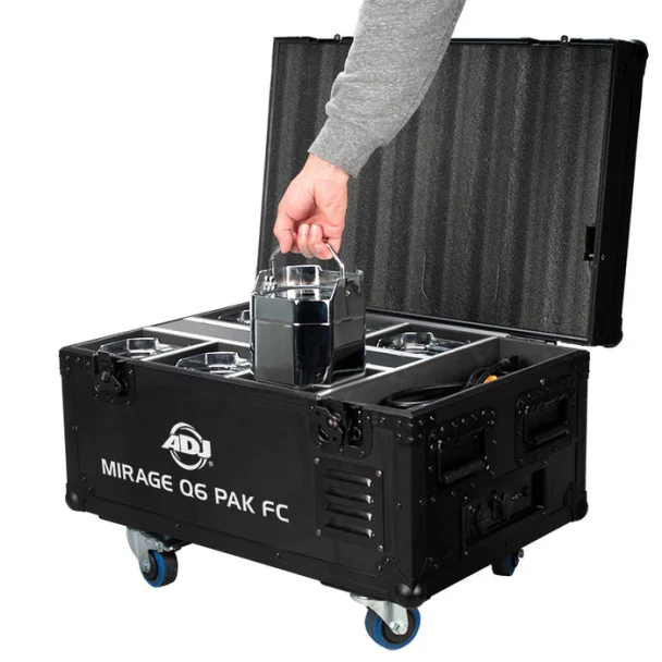 ADJMirage Q6 Pak 6 Mirage QIP, LED, case With Wired Digital communication Network