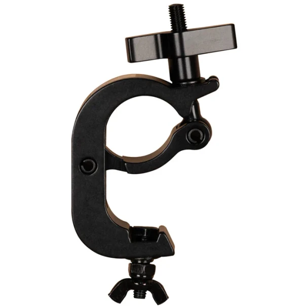 ADJ Trigger Clamp Black Heavy-Duty Lighting Fixture Clamp for Truss Mounting Applications (TRIGGER-CLAMP-BLK)