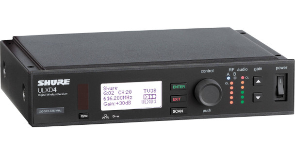 Shure ULXD4=-G50 Digital Wireless Receiver