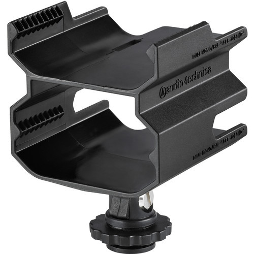 Audio Technica AT8691 Camera Shoe Dual Mount for ATW R1700 Wireless Receiver System (AT8691)