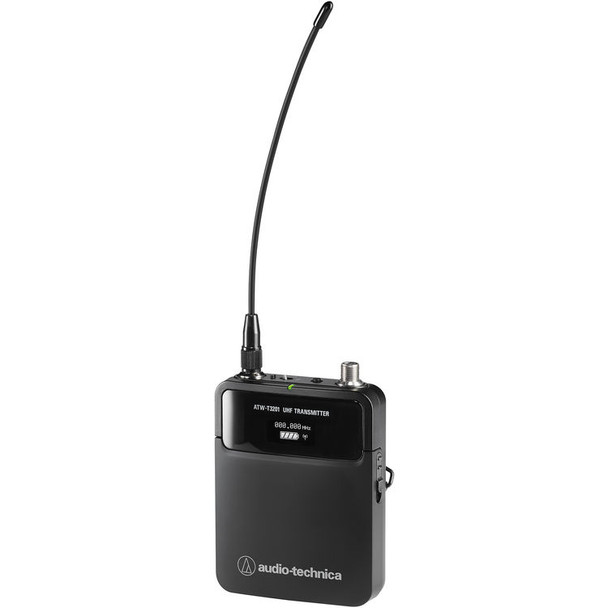 Audio-Technica ATW-T3201AEE1  3000 Series Bodypack Transmitter (EE1: 530 to 590 MHz)