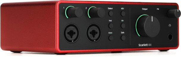 Focusrite Scarlett 4i4 4th Gen USB Audio Interface