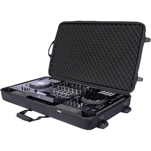 Headliner, HL12022, Pro-Fit™ Protective Flight Case for Pioneer DJ XDJ-AZ All-in-One DJ System with Wheels and Custom Precision Fit Design