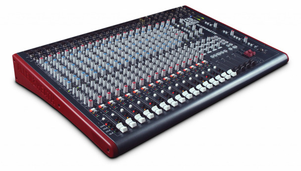 Allen & Heath ZED-R16 Mixer 16-Channel Live/Recording Mixer Front Angled View
