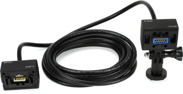 Zoom ECM-3 Extension Cable for H8, H6, H5, F8, Q8 - 3 meter