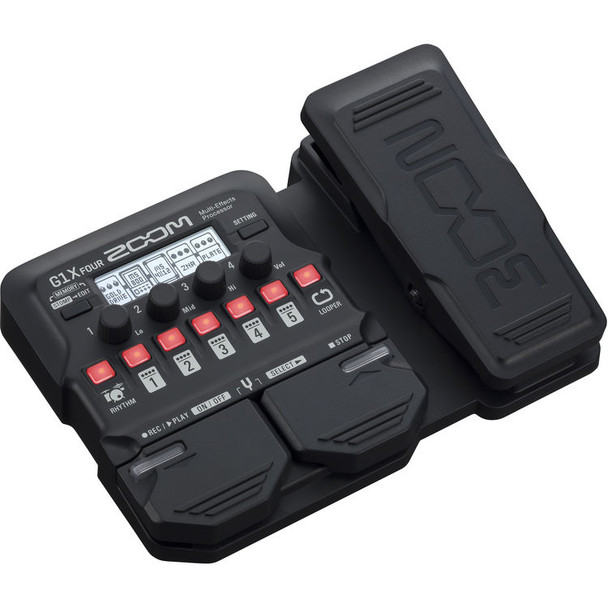 Zoom B1 FOUR Guitar Multi-Effects Processor for Bass Guitar (ZB1FOUR)