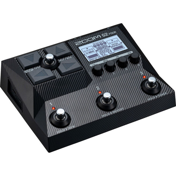 Zoom G2Four Guitar Multi-Effects Processor for Compact Guitar Effects (ZG2FOUR)