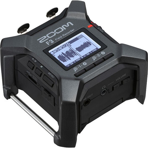 Zoom F3 Multitrack Recorder with 32-Bit Float for Compact Professional Field Recording (ZF3)