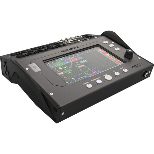 Allen & Heath CQ-12T Digital Mixer – 7” Touchscreen Bluetooth Console (AH-CQ12T)