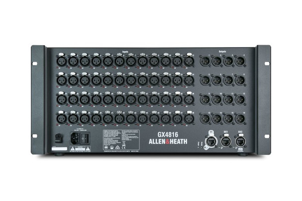 Allen & Heath GX-4816 Audio Interface – High-Capacity Remote I/O Stagebox for dLive Systems (AH-GX-4816)