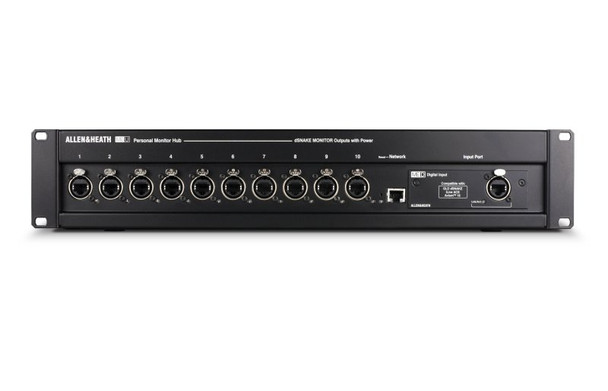 Allen & Heath ME-U PoE Hub – Power-over-Ethernet Distribution Hub for ME Personal Monitoring Systems (AH-ME-U)
