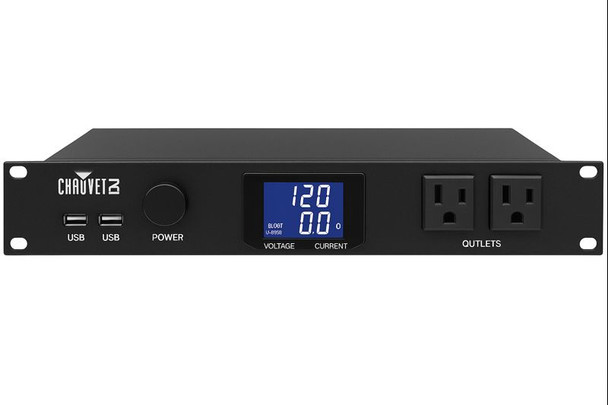 RP10015A – 1U, 10-Outlet, 15A Power Conditioner / Surge Protector
