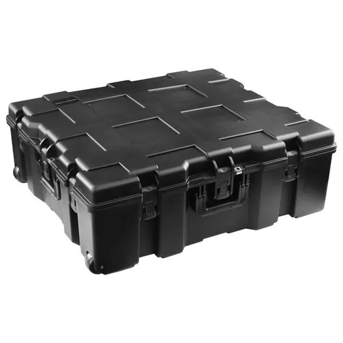 Empty 33″ x 29.25″ x 9.5″ Bottom Interior Injection-Molded Utility Case with Wheels