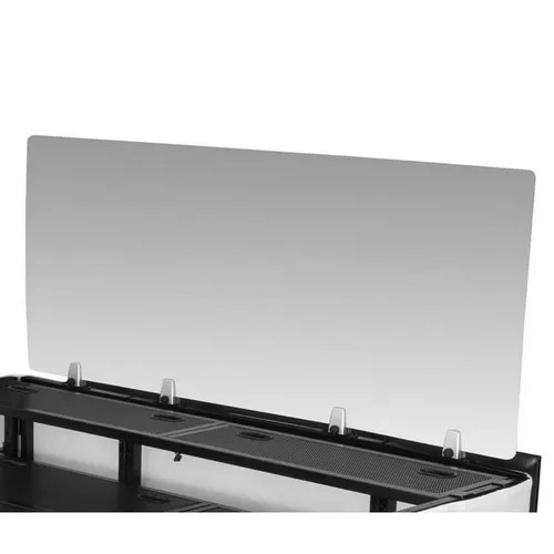 Sneeze Guard for the 65" DJ Media Booth