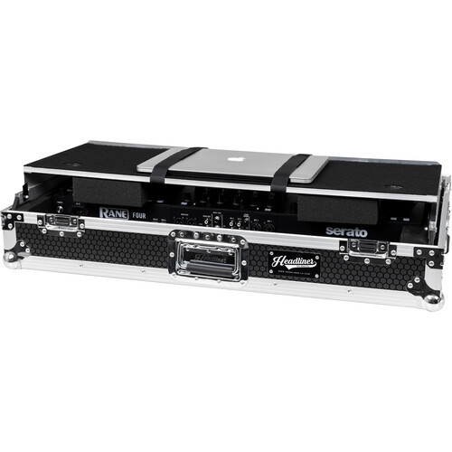 Headliner HL10014 Flight Case w/ Laptop Platform & Wheels for Rane Four / Rane Performer