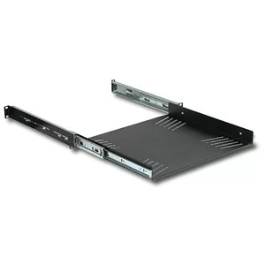 19″ Rack Mountable Sliding Pullout 1U Shelf