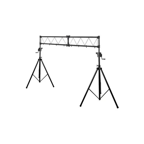 10' Wide Mobile Lighting Truss System with Height Adjustable Crank
