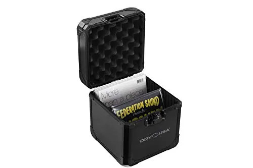 7" Vinyl / Utility Black Krom™ Case Holds 60 Records